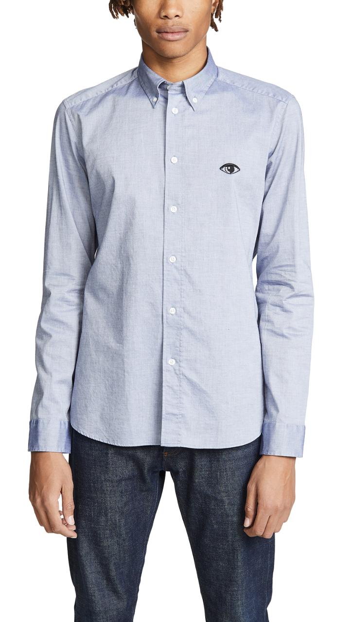 Kenzo Eye Crest Slim Fit Shirt