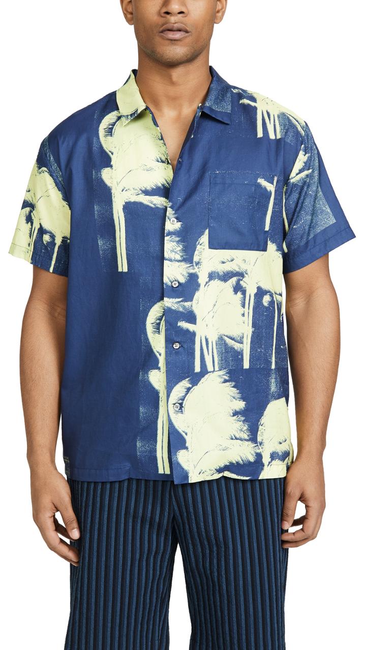 Double Rainbouu Windy Nice Short Sleeve Hawaiian Shirt