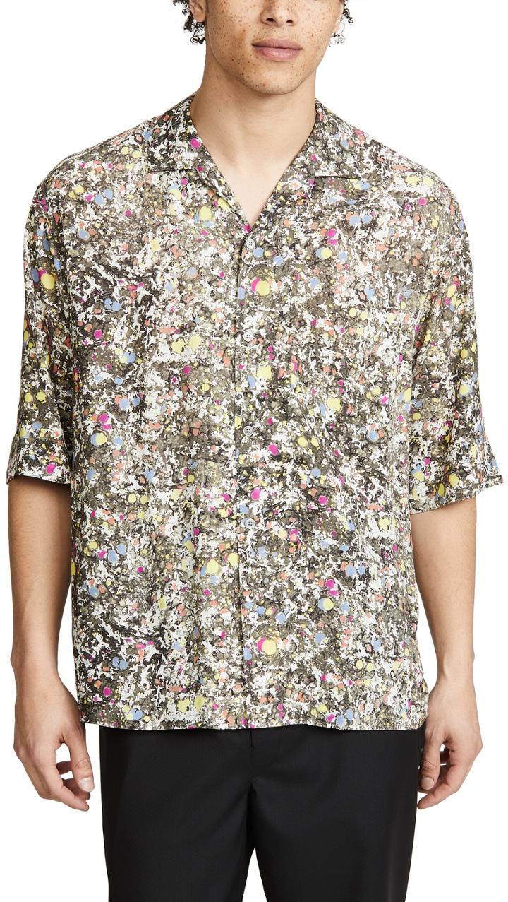 Lemaire Convertible Collar Shirt