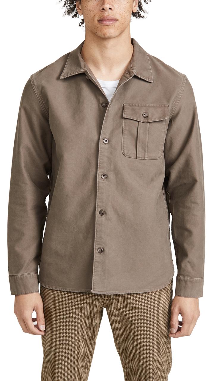 Saturdays Nyc Broome Moleskin Shirt