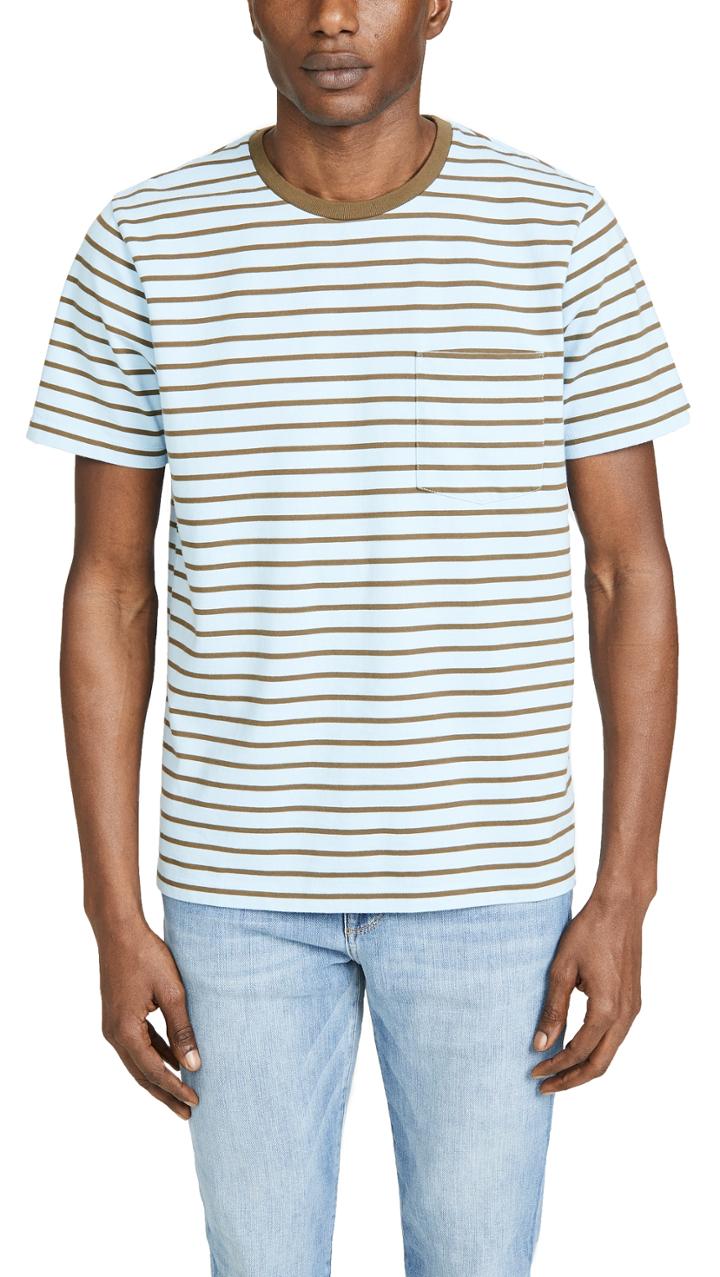 Frame Yarn Dyed Pocket Tee