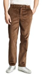 De Bonne Facture Wide Leg Straight Trousers