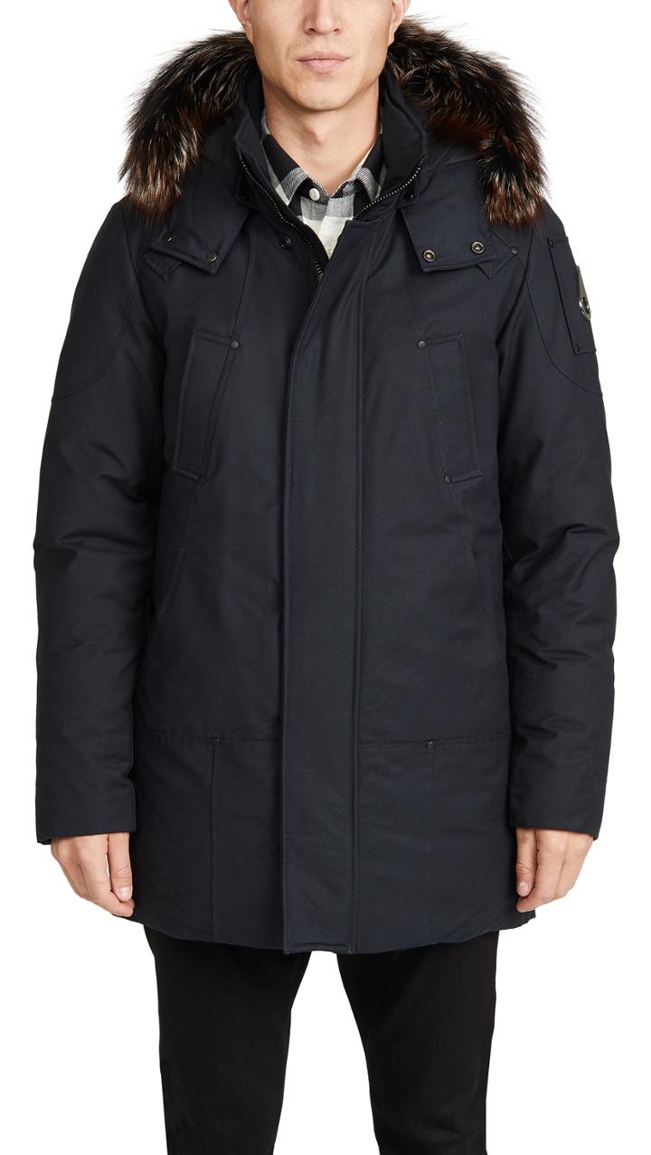 Moose Knuckles Manitoba Guitar Lake Parka With Fur