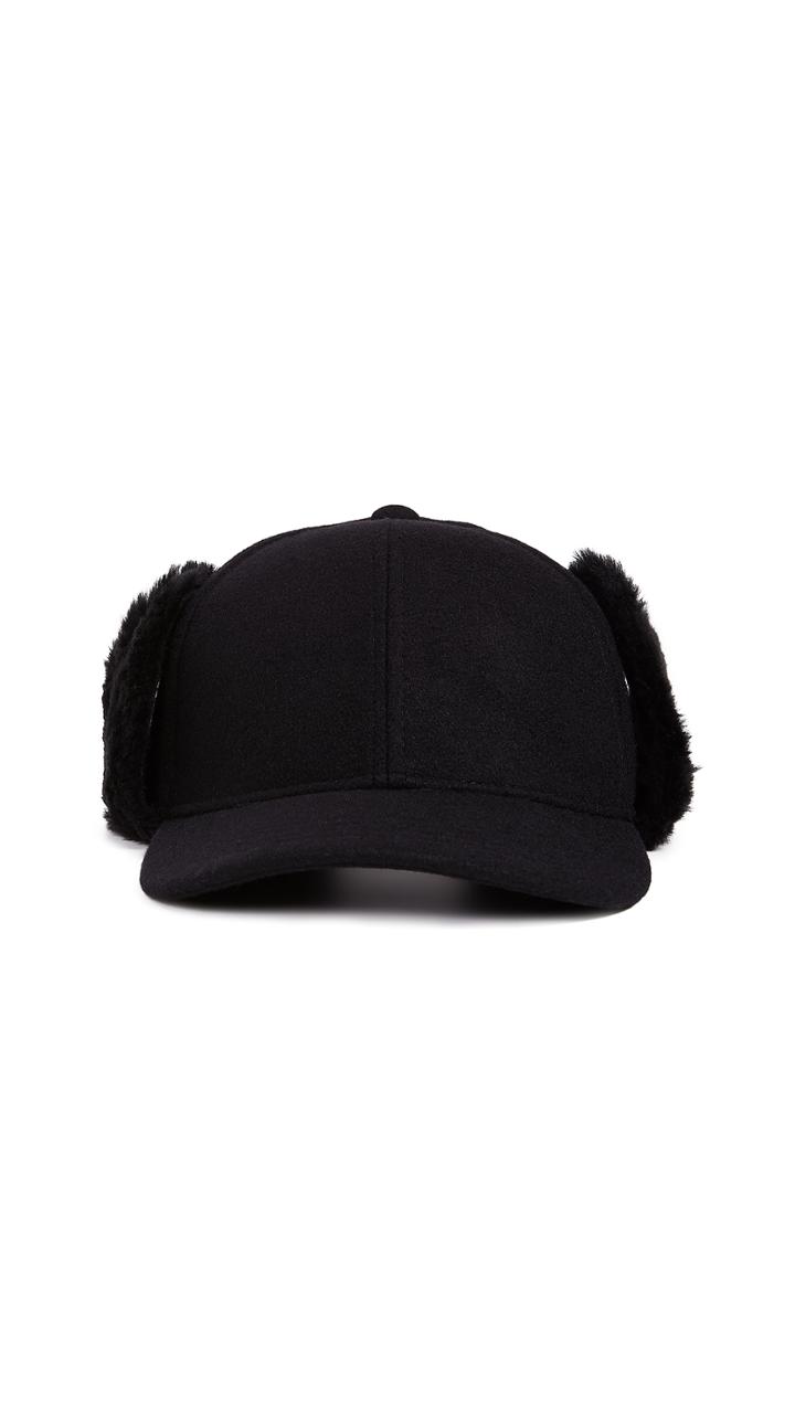 Club Monaco Shearling Trapper Cap