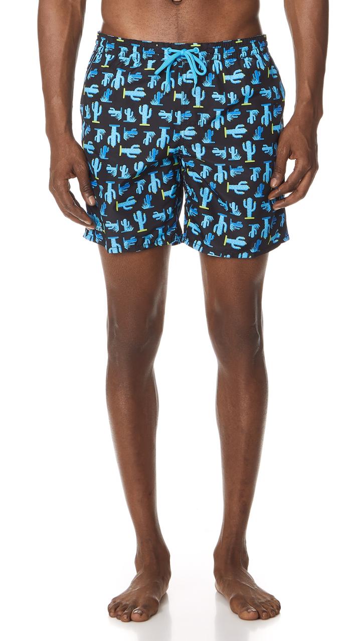 Sundek Cactus Swim Trunks