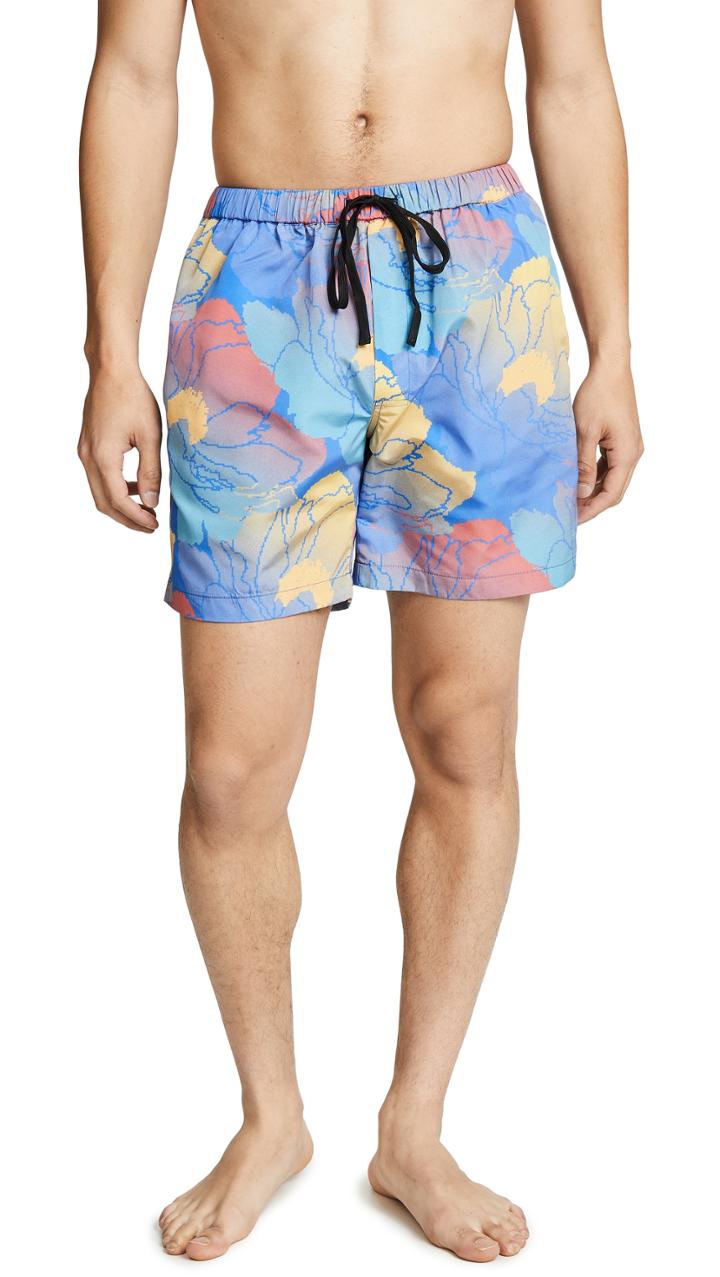 Double Rainbouu Fast Paradise Swim Shorts