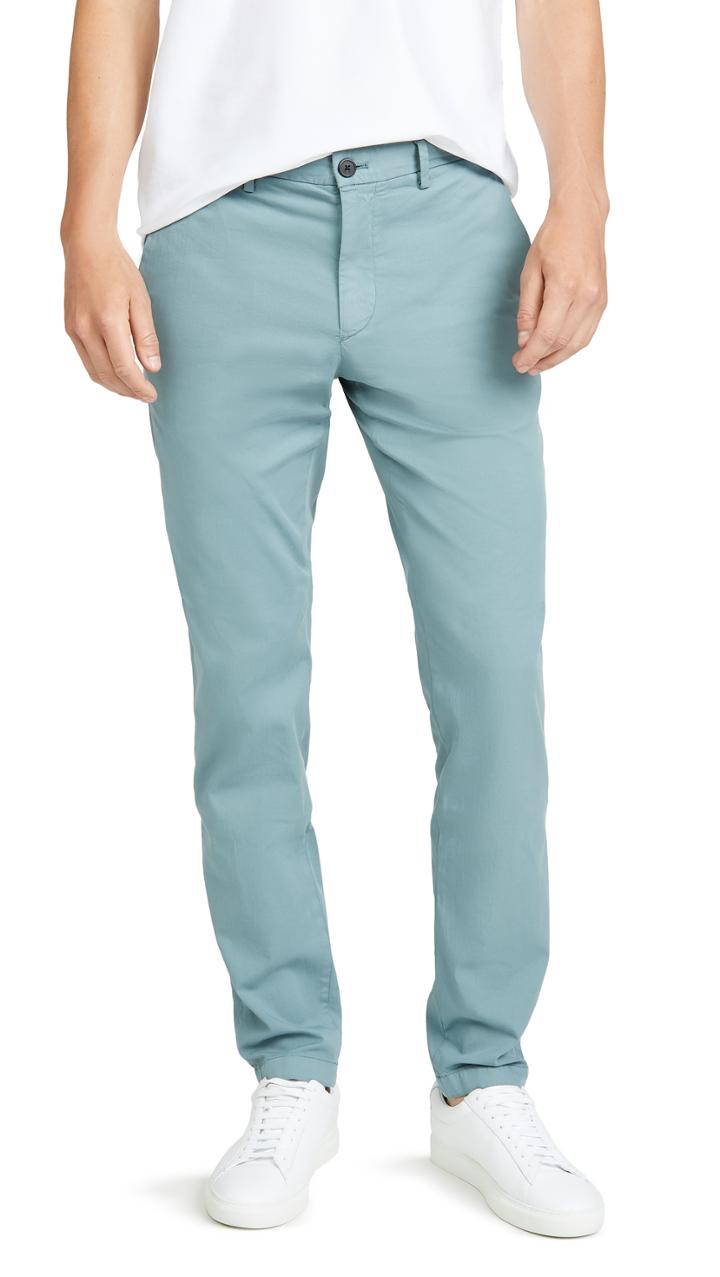 Theory Zaine Patton Cotton Stretch Trousers