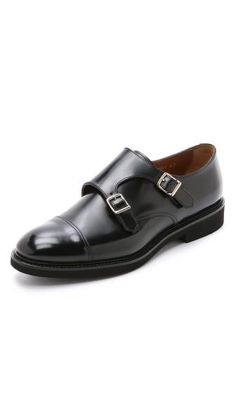 Doucal S Verona Double Monkstrap Shoes