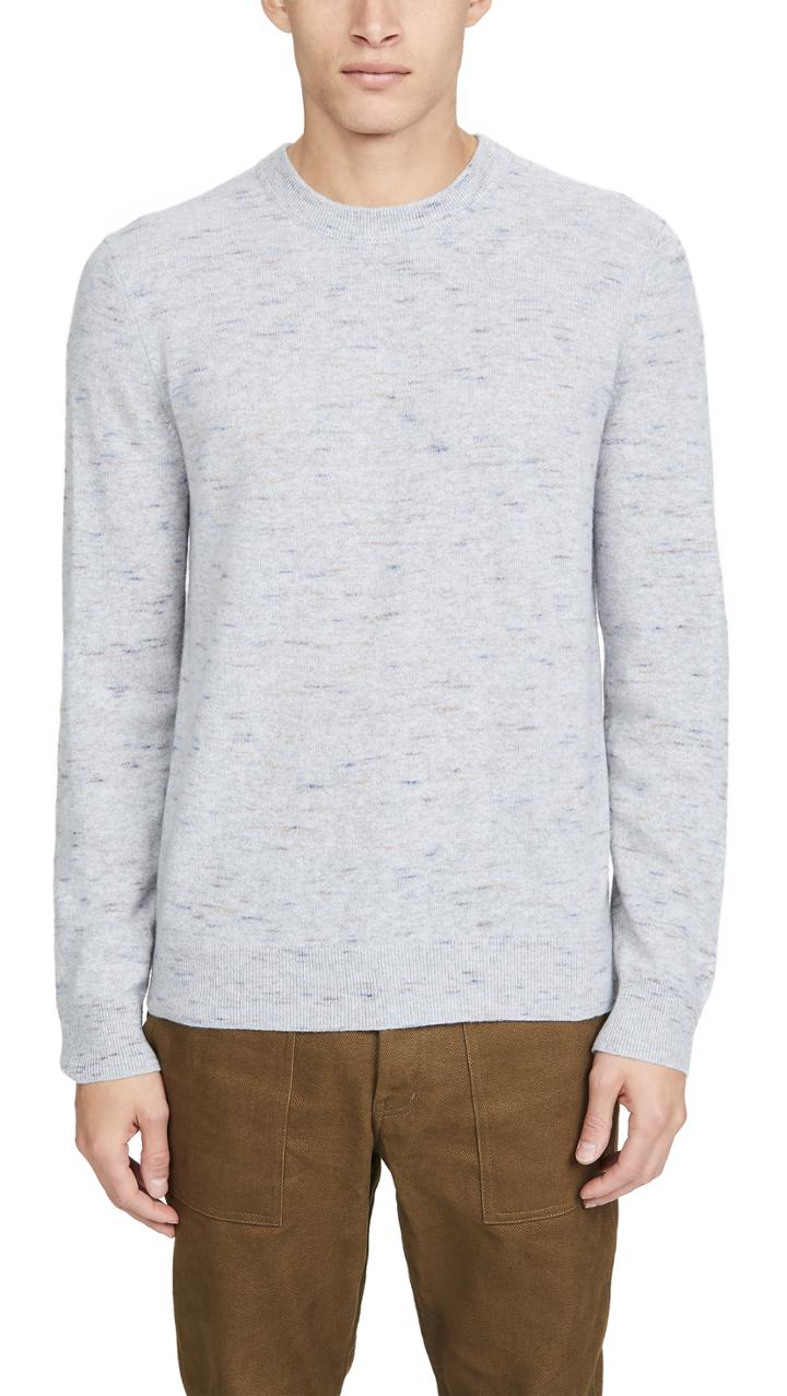 Club Monaco Cash Coverlock Crew Sweater