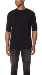 Robert Geller Mesh Ribbed Tee