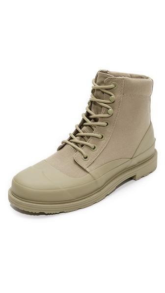 Hunter Boots Original Canvas Lace Up Derby Boots