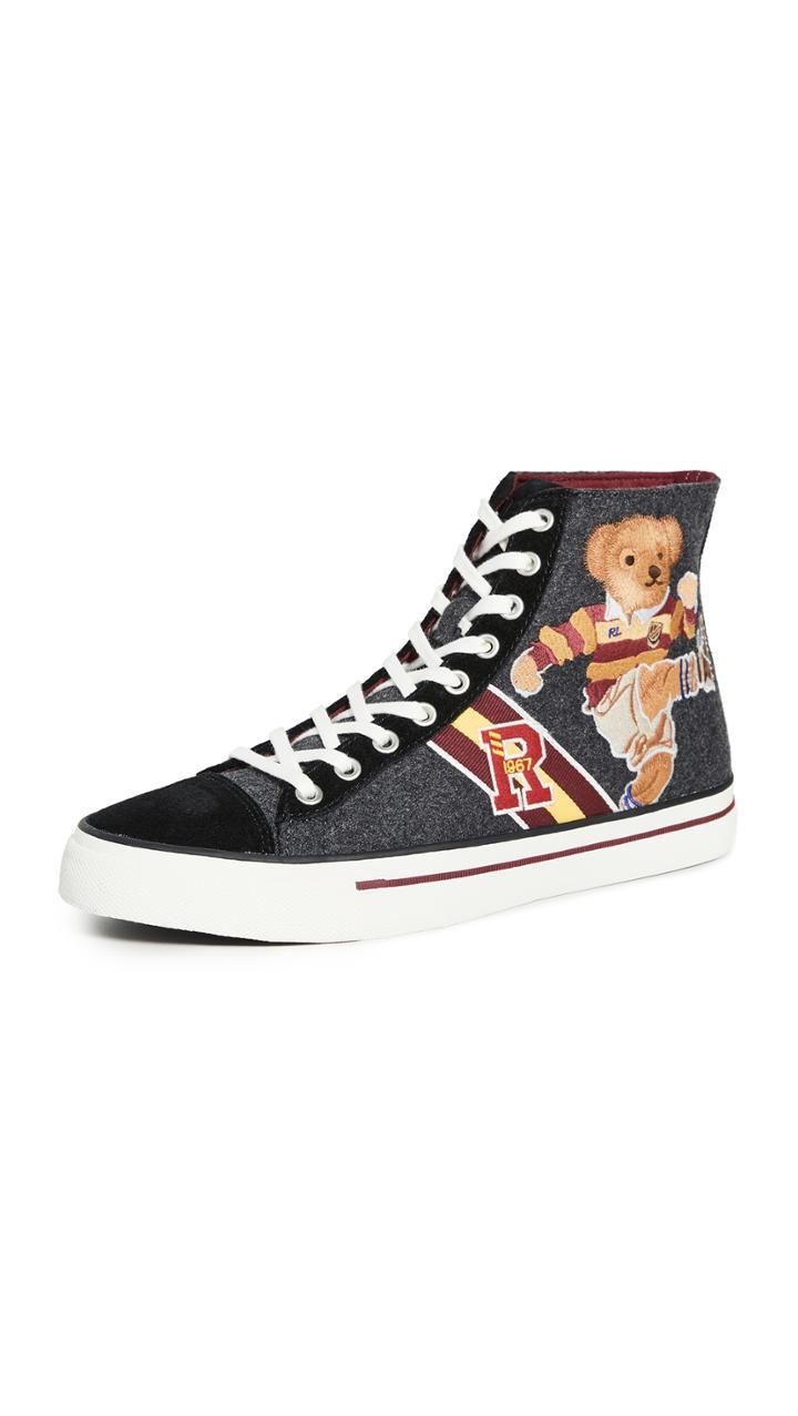 Polo Ralph Lauren Solomon Ii High Top Sneakers