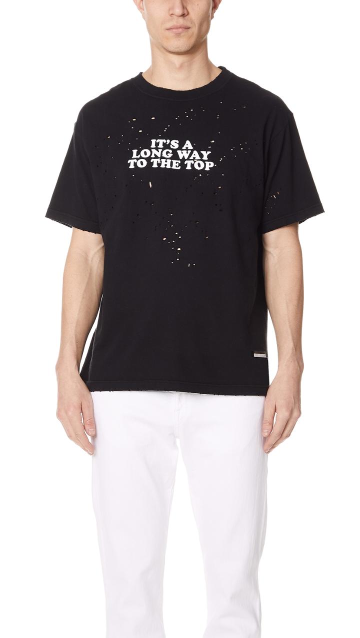 Satisfy Long Way Moth Tee