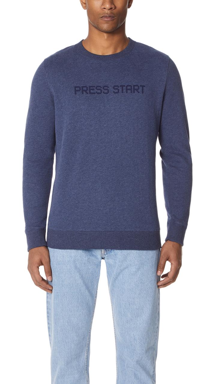 A P C Press Start Sweatshirt