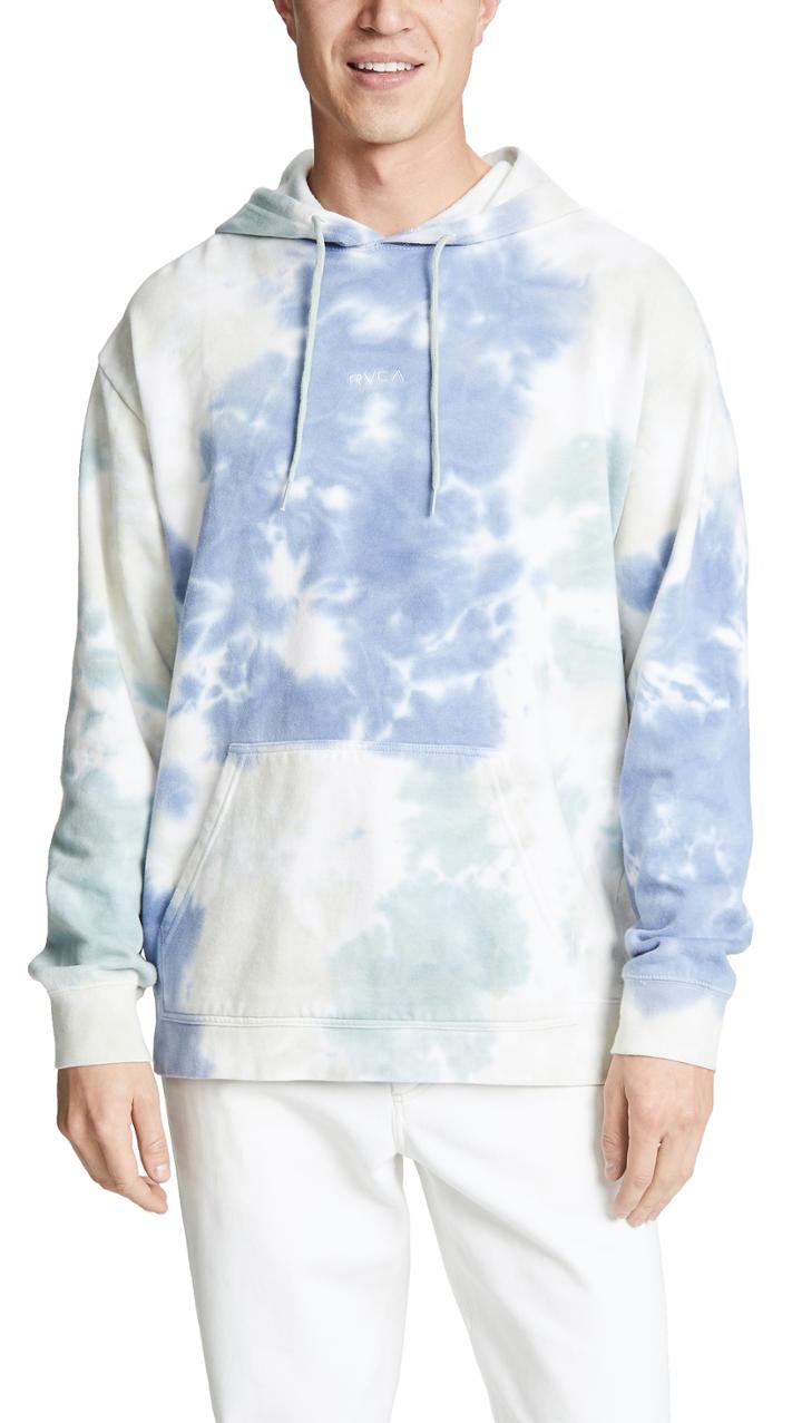 Rvca Tie Dye Pullover Hoodie