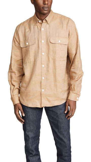 Schnayderman S Oversized Linen Shirt