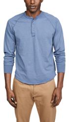Save Khaki Heather Henley