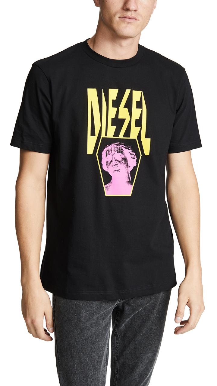 Diesel T Just Ye Tee Shirt