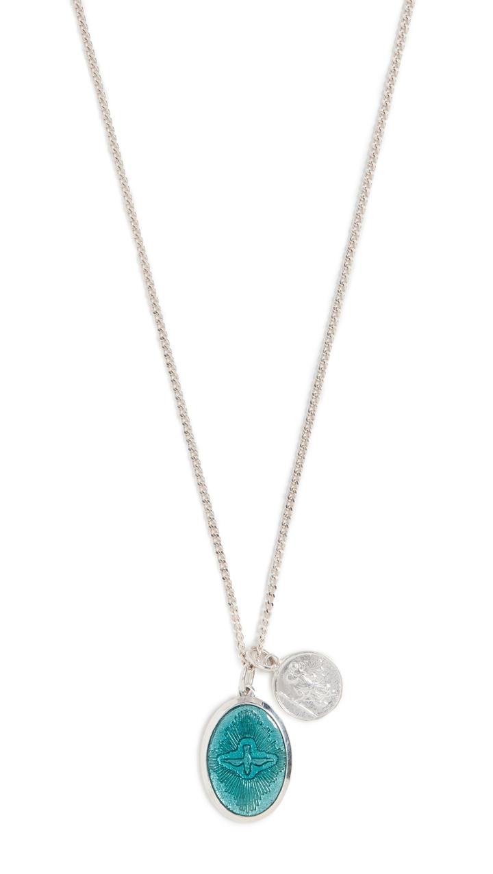 Miansai Mini Dove Pendant Necklace