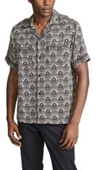 Saturdays Nyc Cameron Deco Short Sleeve Shirt