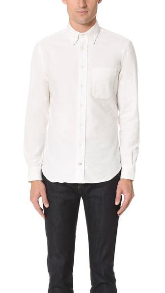 Gitman Vintage Button Down Flannel Shirt