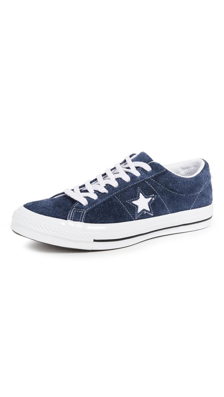 Converse One Star Suede Low Top Sneakers