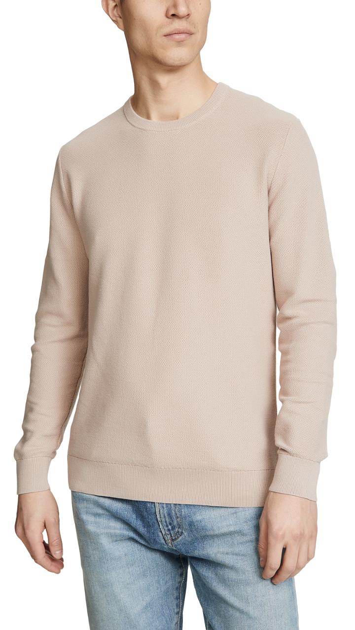 Theory Riland Piqué Sweater