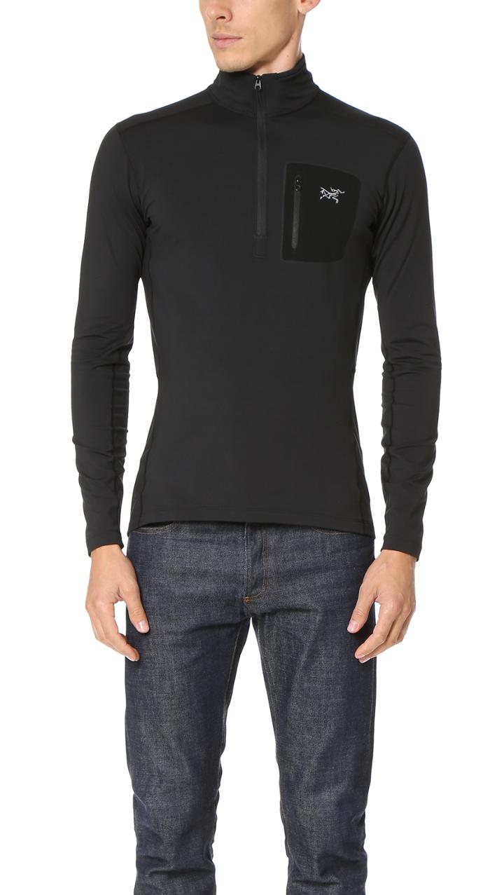 Arc Teryx Rho Lt Zip Neck Shirt