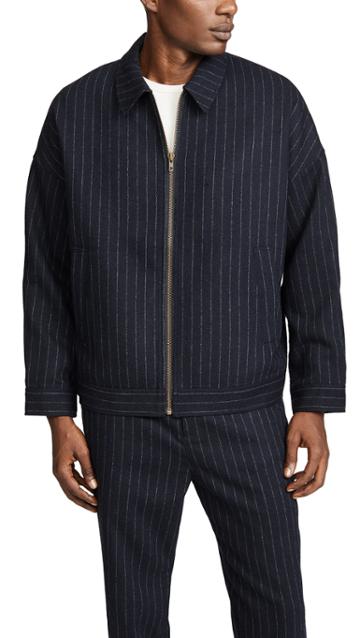 Gustav Von Aschenbach Striped Light Tweed Jacket