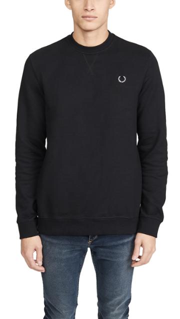 Fred Perry By Raf Simons Raf Simons Print Sweatshirt