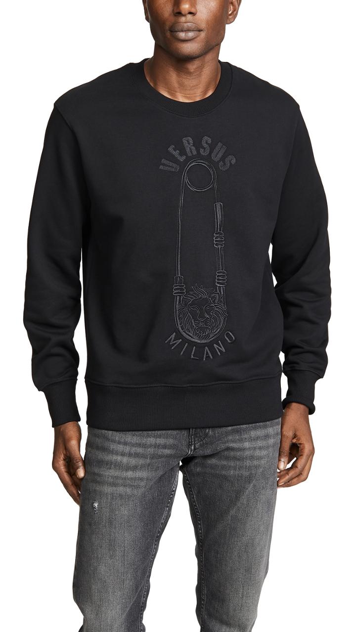 Versus Safety Pin Sweatshirt