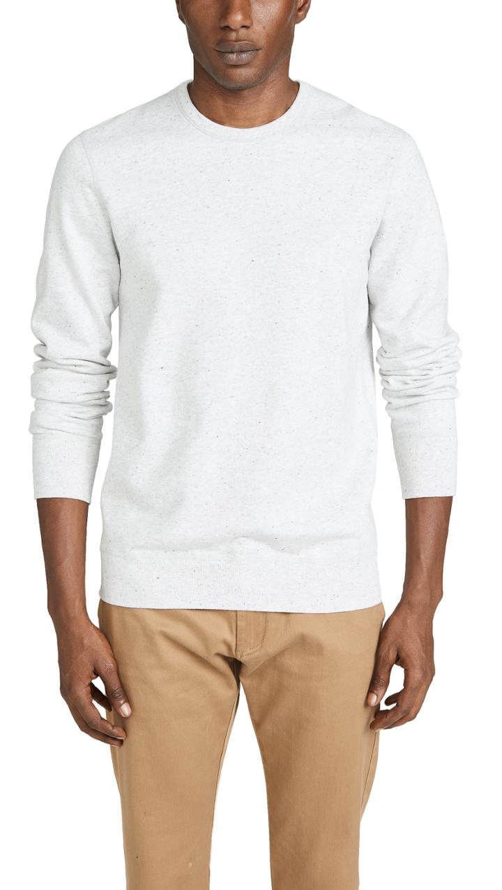 Reigning Champ Lightweight Terry Crew Neck Sweatshirt