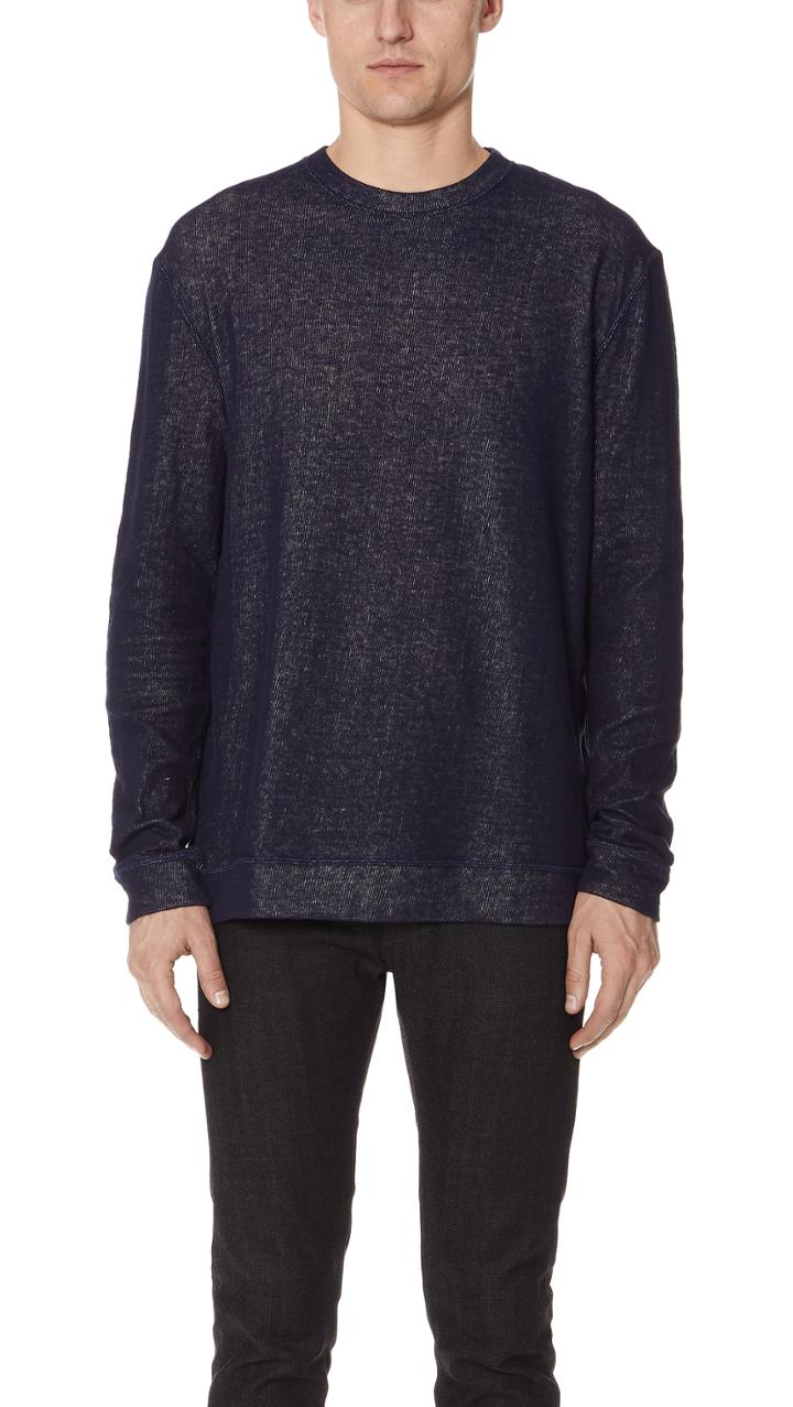 Naked Famous Slim Double Faced Sweater