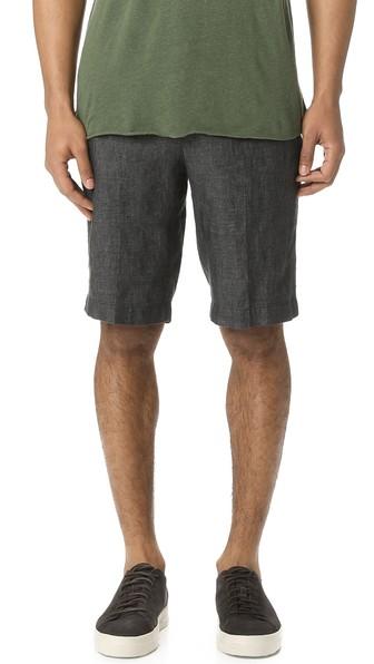 Vince Relaxed Linen Shorts