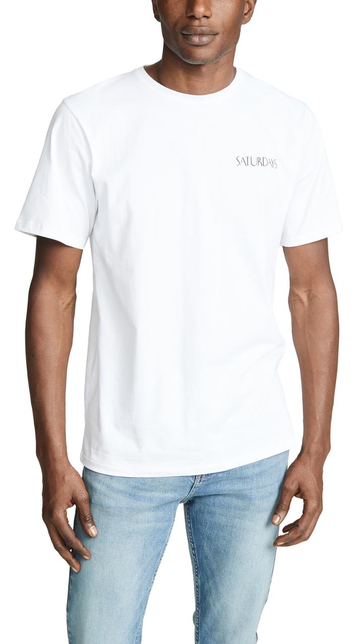 Saturdays Nyc Saturdays Flapper Short Sleeve Tee