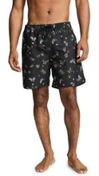 Saturdays Nyc Timothy Lacquer Butterfly Swim Shorts