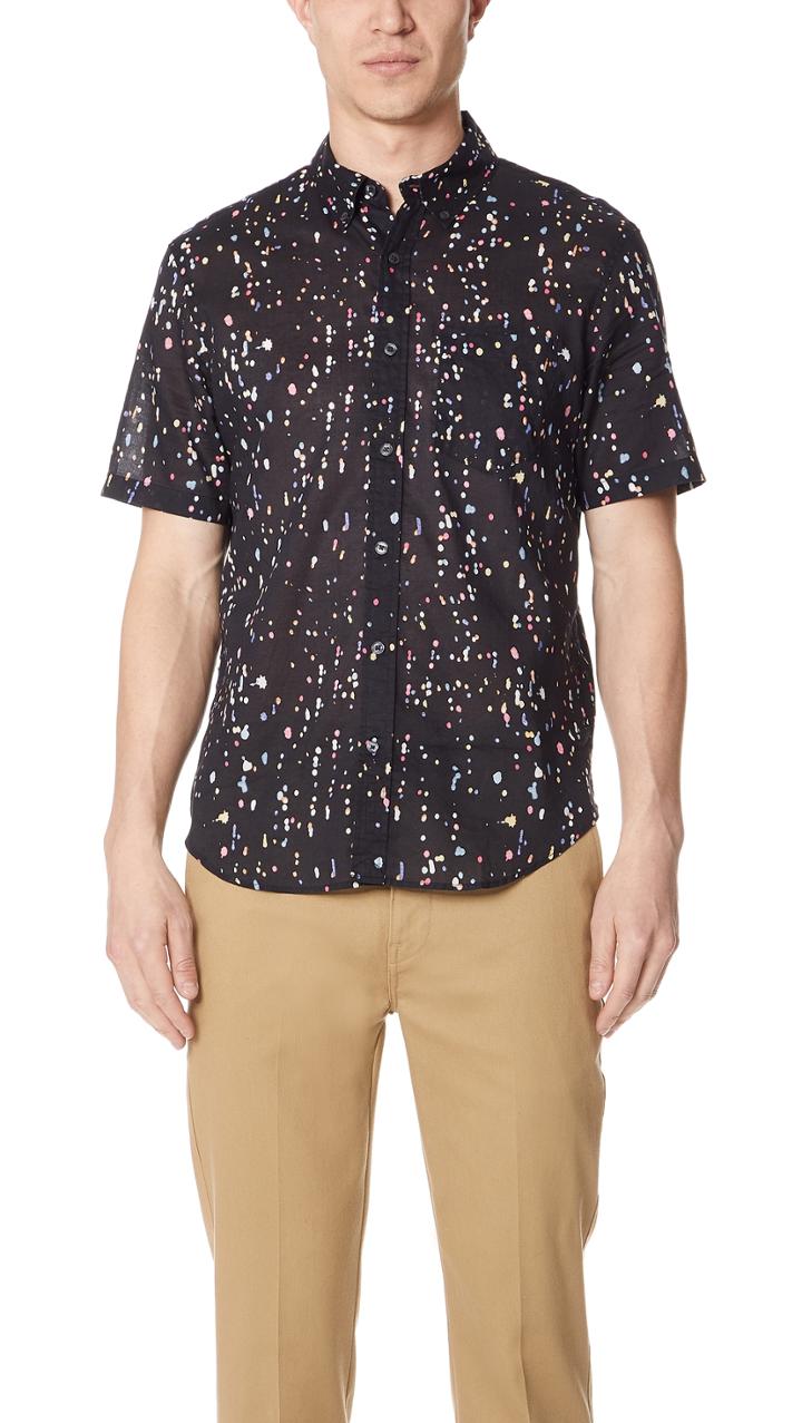 Club Monaco Confetti Shirt