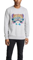 Paul Smith Sweatshirt In Grey With Dreamer Embroidery