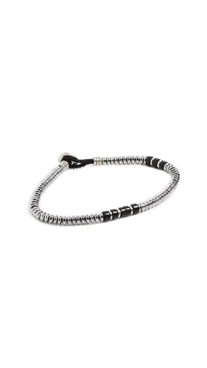 Mikia Hematite Beads Bracelet