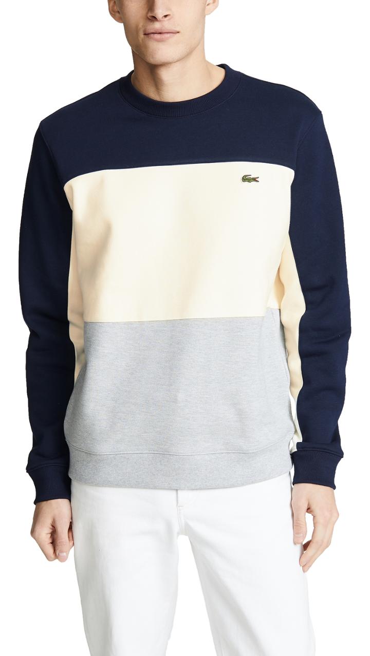 Lacoste Colorblocked Sweatshirt