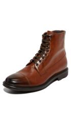 To Boot New York Neils Leather Cap Toe Boots