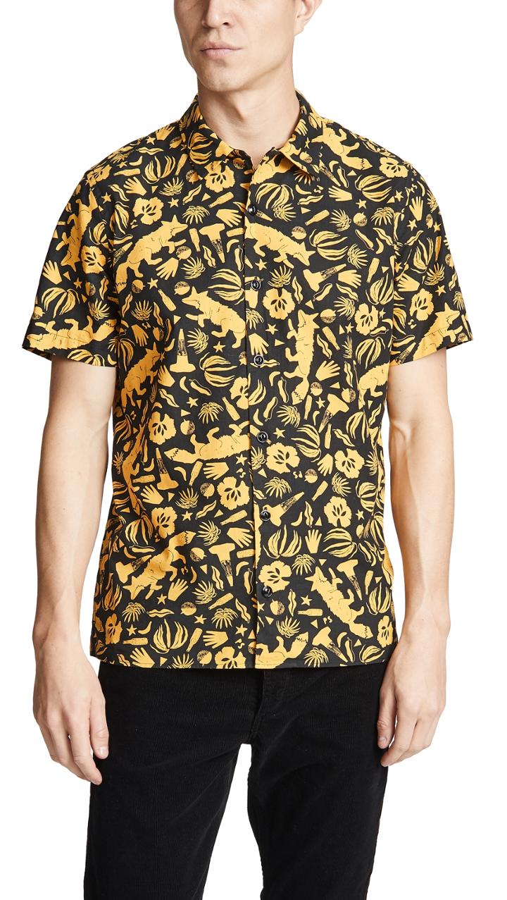 Ps By Paul Smith Short Sleeve Casual Fit Shirt