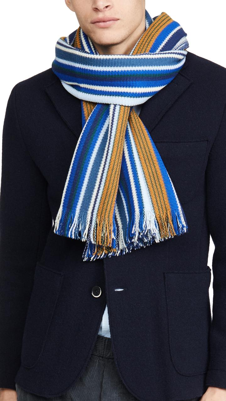 Missoni Multicolor Striped Scarf