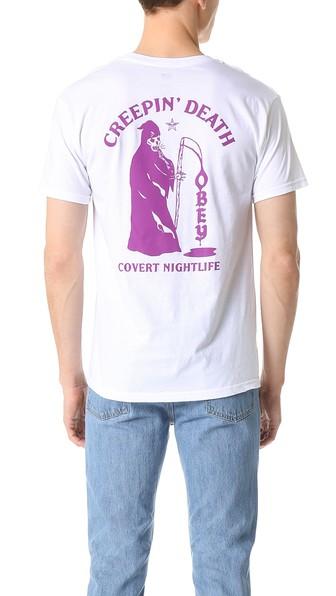 Obey Creepin Death Tee