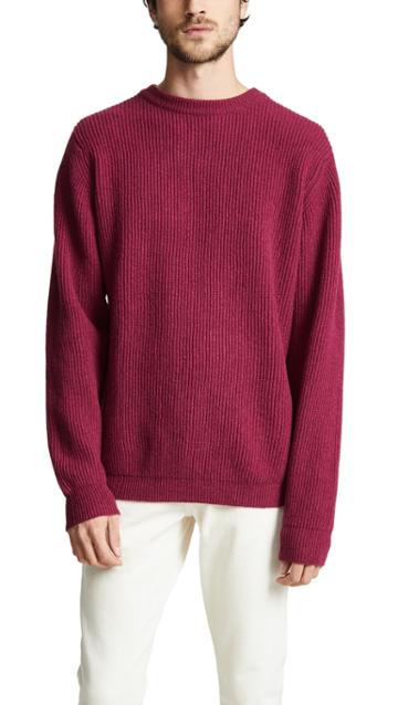 Albam Ribbed Crew Neck Sweater