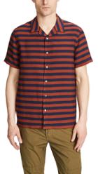 Ps Paul Smith Camp Shirt With Large Stripes