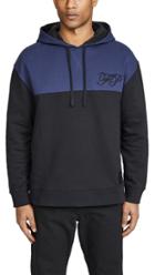 Fred Perry By Raf Simons Embroidered Initial Hooded Sweatshirt