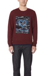 Coach 1941 X Keith Haring Heart Concert Sweatshirt