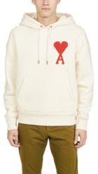 Ami Big Heart Patch Pullover Sweatshirt