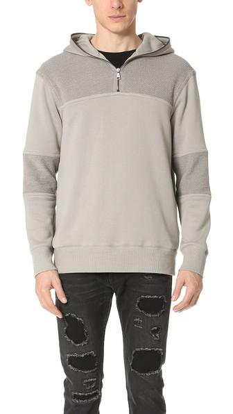 Helmut Lang Macro Loop Terry Combo Hoodie